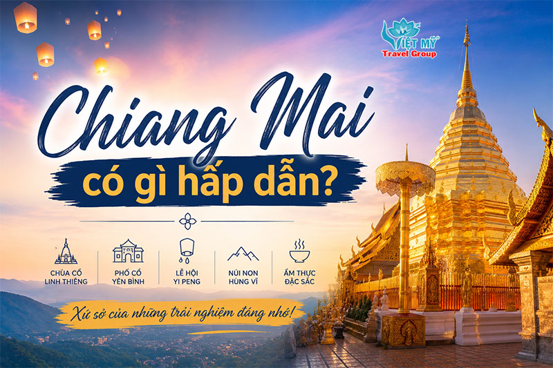 Vietjet mở lại đường bay thẳng TPHCM - Chiang Mai
