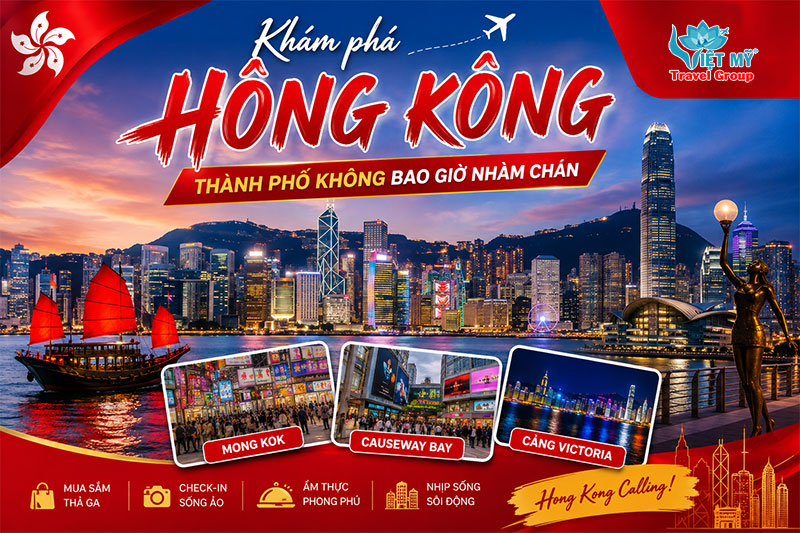 Sun PhuQuoc Airways khuyến mãi bay Hong Kong giá chỉ từ 2.340.000 VNĐ