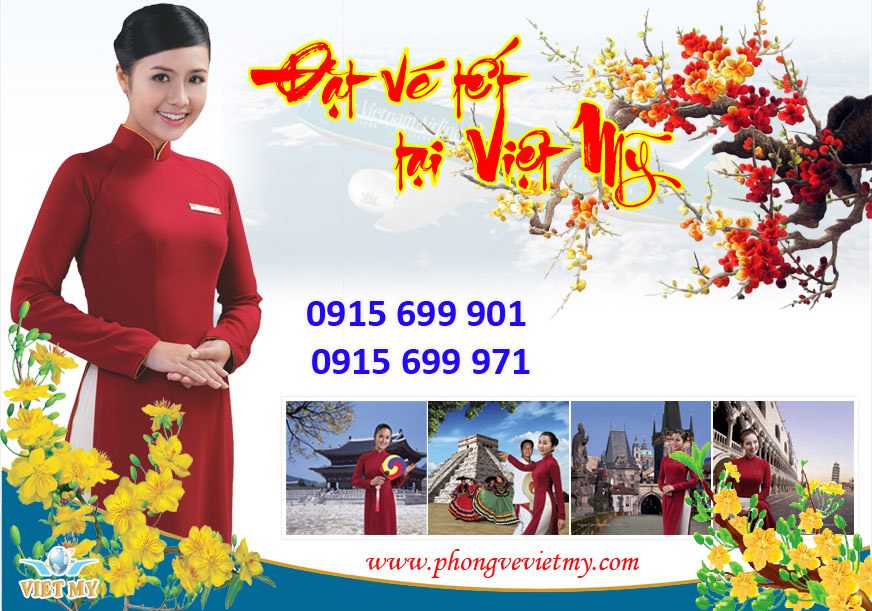 0ve may bay tet vietnam airline