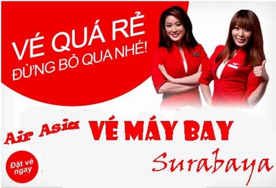 Vé máy bay Air Asia đi Surabaya 2 Air asia di surabaya 24sep13