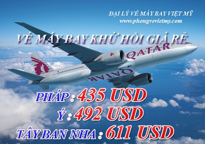 Qatar Airways ve may bay 26de