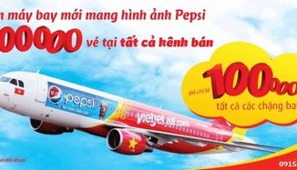 Vietjet Air tiep tuc tung ve may bay 100000vnd 04no1