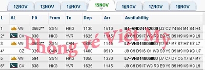 Vé máy bay Vietnam Airlines đi Vancouver 2 Vietnam airlines di VANCUOUVER 19sep