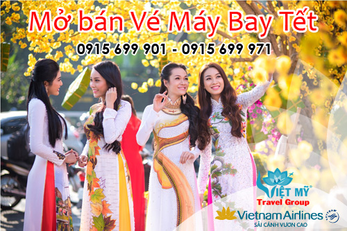Vietnam Airlines mở bán vé Tết