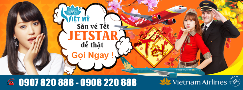 ve may bay tet Jetstar, vietnam Airlines, vietjet