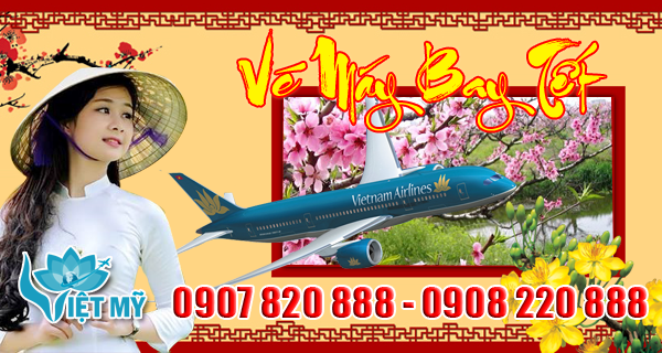 Vietnam Airlines mở bán vé máy bay tết