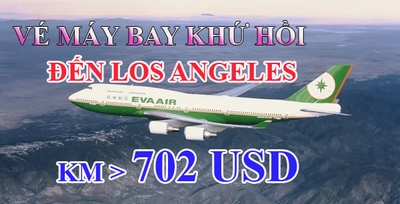 Eva Air tung vé đi Los Angeles 702 USD 1 eva air boeing 29no