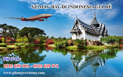 Vé máy bay đi Indonesia giá rẻ 2 indonesia ve may bay 5de