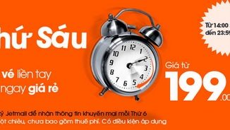 jetstar khuyen mai thu 6 25oc