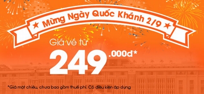 Jetstar tung hàng loạt vé rẻ chào Quốc Khánh 1 jetstar tung hang loat ve re chao quoc khanh 27aug13