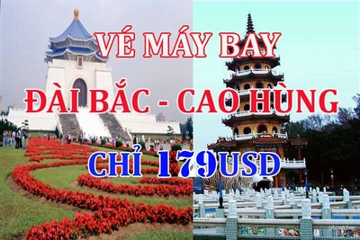 mua ve khu hoi di dai loan 179usd th nao 12no