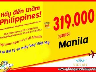 nhanh tay mua ngay ve may bay di manila 15usd 10aug13