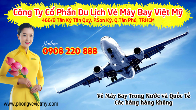 Công ty cổ phần du lịch vé máy bay Việt Mỹ Tân Kỳ Tân Quý