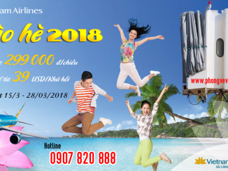 khuyến mãi chào hè 2018 Vietnam Airlines
