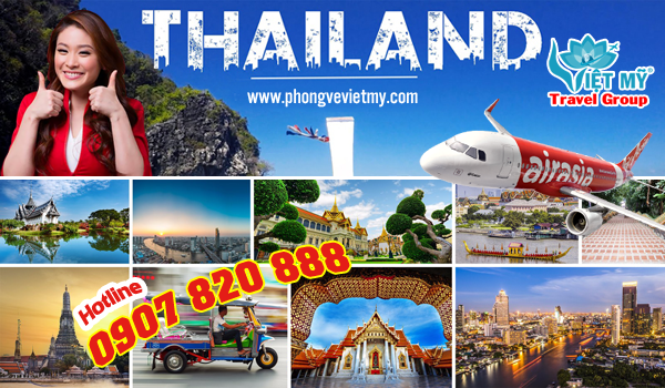 Vé Máy Bay Giá Rẻ Du Lịch Thái Lan