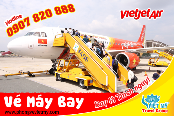 Giá vé máy bay Vietjet Air rẻ