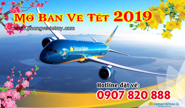 Vietnam Airlines vé Tết 2019 Kỷ hợi