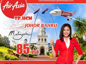 Air ASia vé máy bay đi Johor Bahru giá rẻ