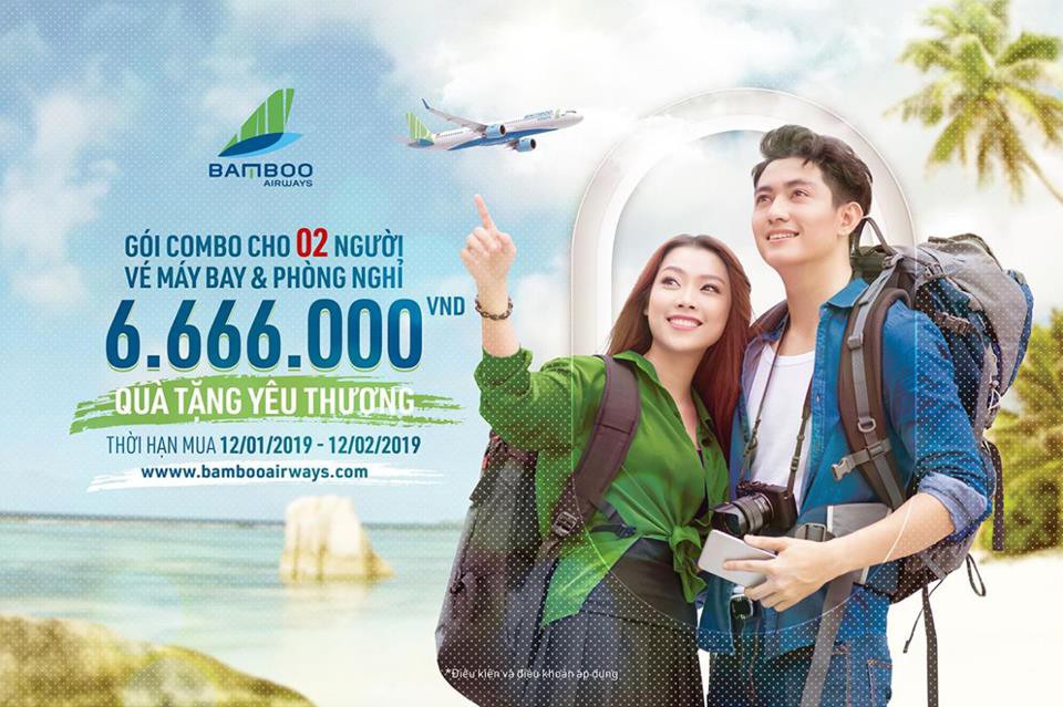 Bamboo Airways uu dai nhan dip khai truong 2019