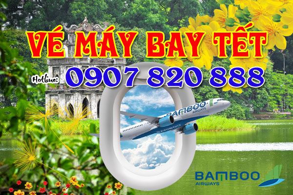 vé máy bay Tết Sài Gòn Hà Nội Bamboo Airways