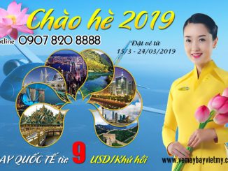 Chào hè 2019 bay quốc tế Vietnam Airlines