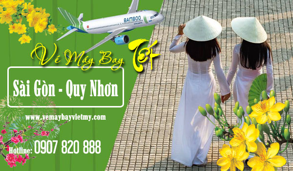 vé máy bay Tết Sài Gòn Quy Nhơn Bamboo Airways
