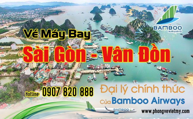 Vé máy bay Tết Sài Gòn Vân Đồn Bamboo Airways