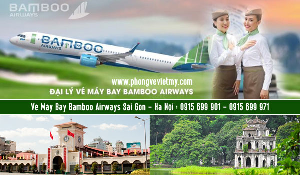 Vé máy bay Bamboo Airways Sài Gòn Hà Nội