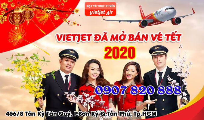 Vietjet Air mở bán vé máy bay Tết 2020