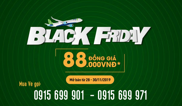 Black Friday Bamboo Airways 2019