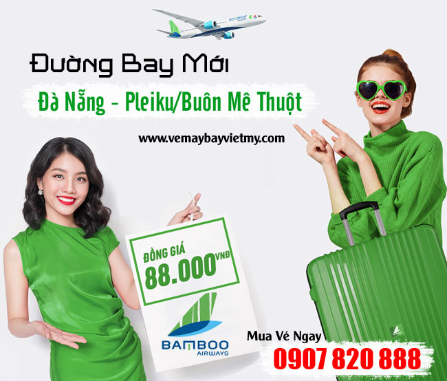 Bamboo Airways mở đường bay mời từ Đà Nẵng