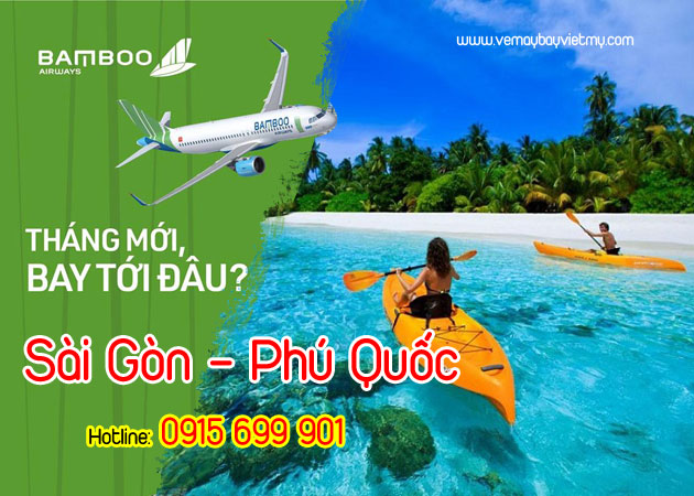 vé máy bay bamboo airways sài gòn - phú quốc