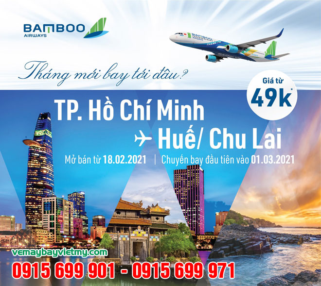 đường bay mới Bamboo Airways