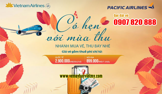 Bay mùa thu 2022 cùng ưu đãi Vietnam Airlines