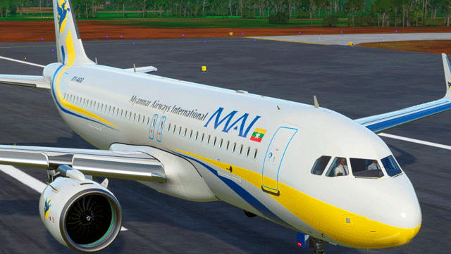 vé máy bay Myanmar Airways international (MAI)