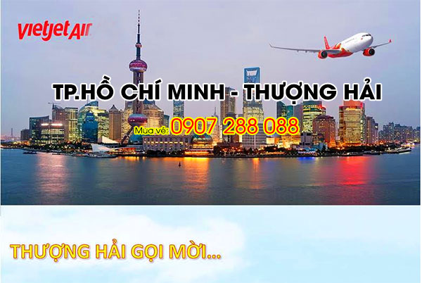 đường bay mới Sài Gòn - Thượng Hải