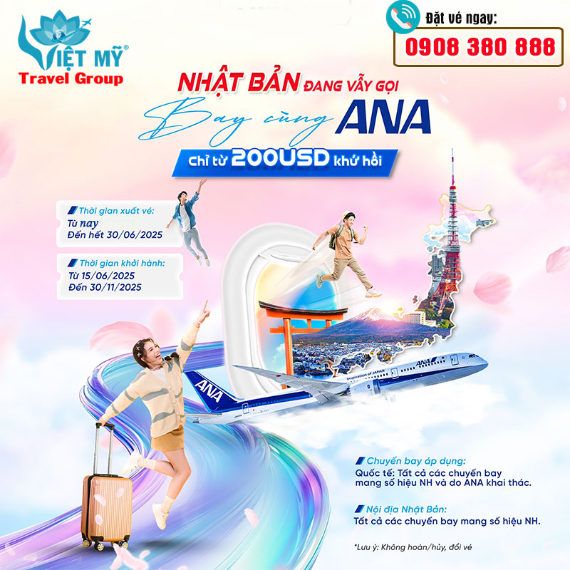 ana khuyen mai di nhat khu hoi 200usd