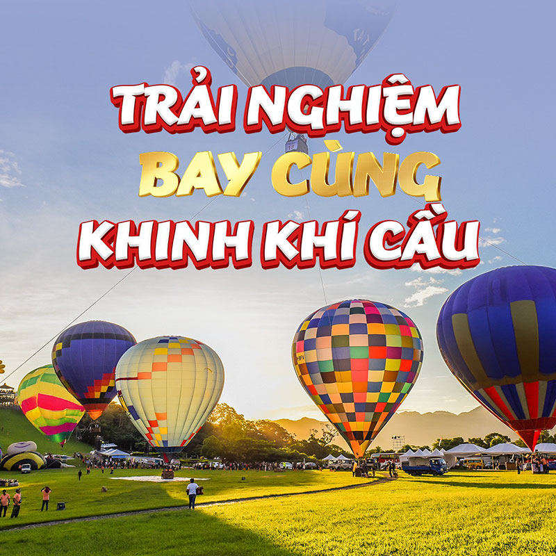 Vi vu Đài Loan mùa hè 2025 – Ngắm khinh khí cầu rực rỡ cùng vé Vietjet giá tốt 