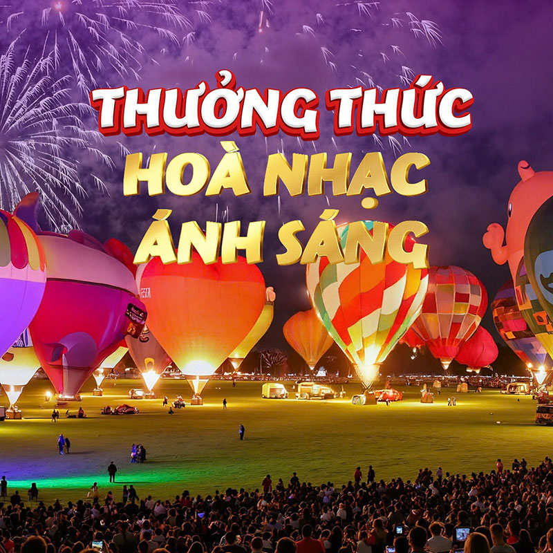 Vi vu Đài Loan mùa hè 2025 – Ngắm khinh khí cầu rực rỡ cùng vé Vietjet giá tốt 