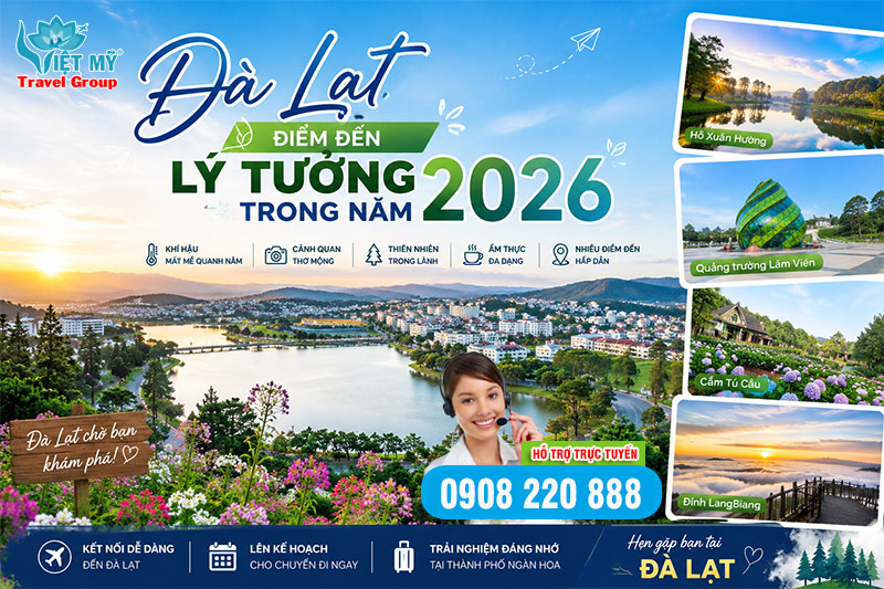 Đà Lạt – Điểm đến lý tưởng trong năm 2026
