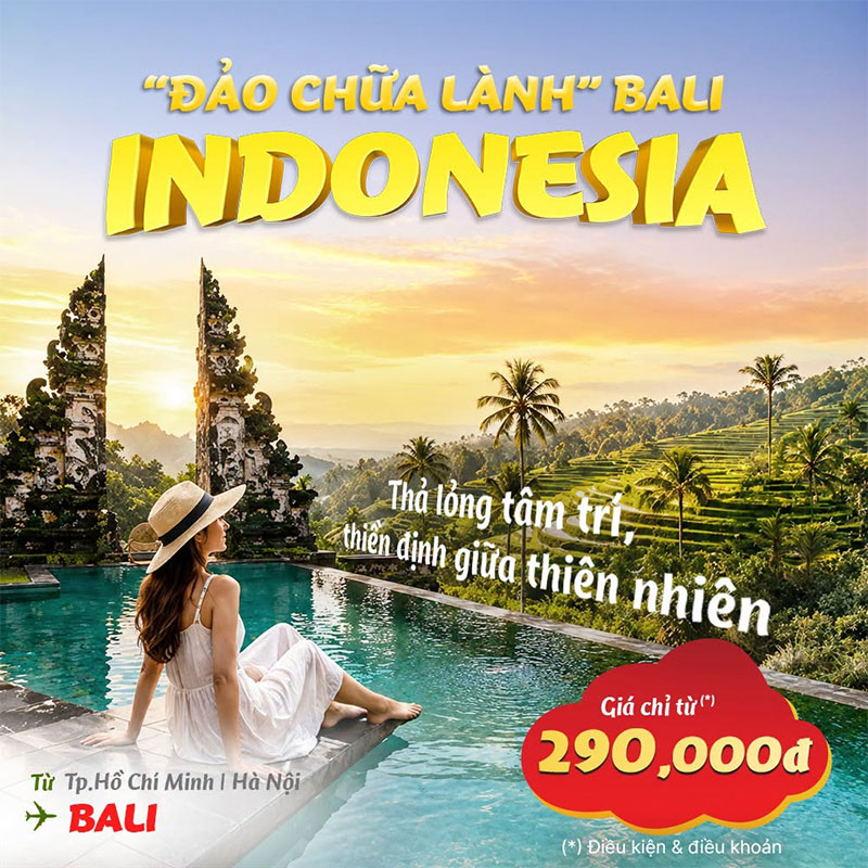 Thiên đường nghỉ dưỡng của Indonesia