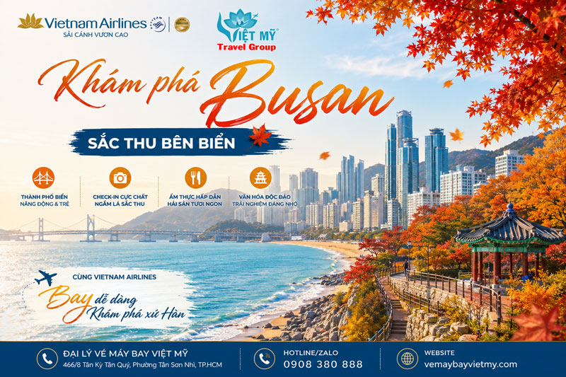 Khám phá Busan – sắc thu bên biển