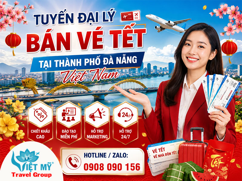 Tuyển đại lý bán vé Tết tại Thành phố Đà Nẵng Việt Nam 1 Tuyển đại lý bán vé Tết tại Thành phố Đà Nẵng Việt Nam