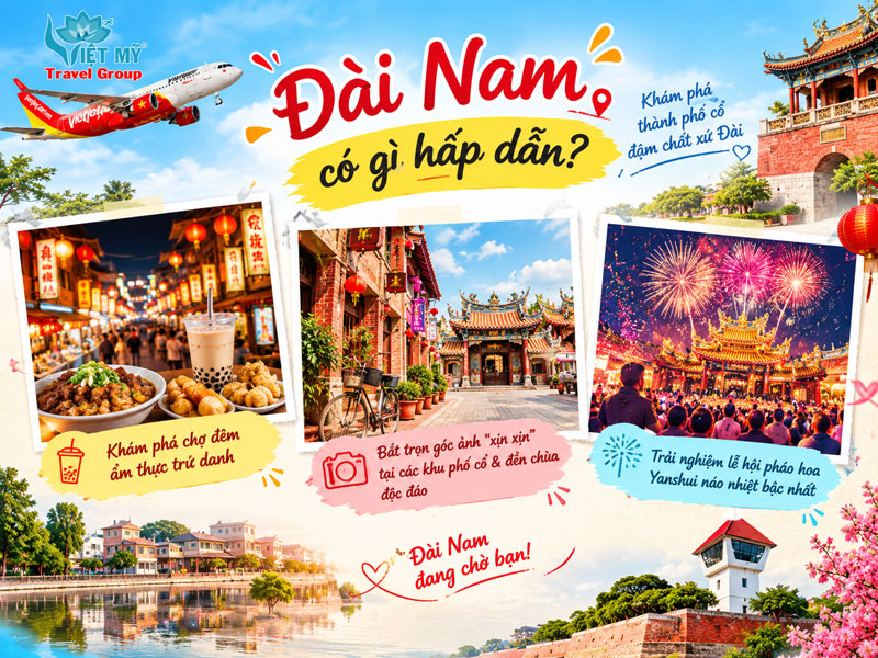 Đài Nam có gì hấp dẫn?